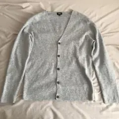 【最終価格】UNIQLO グレー Vネック カーディガン