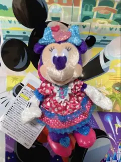 【ぬいぐるみバッジ】ディズニー パルパルーザ ミニーのファンダーランド ミニー