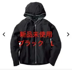 ブラック 3L】エックスシェルター暑熱αフーディー ブラック ワークマン