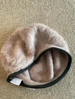 ドロシーズ　ファー風ベレー帽 ベージュ