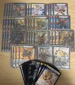 赤白サムライ　デッキ　火光サムライ　アドバンス　バザガベルグ閃光ドラゴン　引退品 赤白サムライ デッキ 火光サムライ アドバンス バザガベルグ閃光