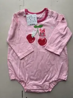 新品　ミキハウス　ホットビスケッツ　ロンパース