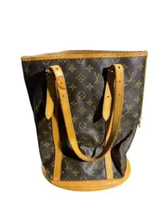 ・ルイヴィトン トートバッグ バケットGM モノグラム バケツ