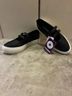 極美品CONVERSE オールスター PLTS MJ OX メリージェン 黒24