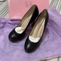 KariAng カリアング レザー パンプス ハイヒール ブラックのサムネイル