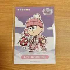 おそ松さん　SIX GAMER BROS トド松　ポストカード