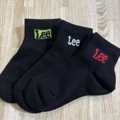 【Lee】未使用　キッズ靴下　3足セット　19〜21cm
