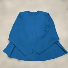 値下げ！長袖ニット 青