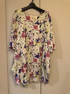 Jewel Changes 花柄ワンピース 38サイズ