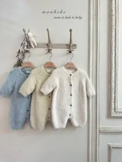 monbebe ロンパース テディスーツ 出産祝い 韓国子供服