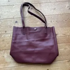 新品未使用 ハンドメイド 本革 レザー トートバッグ