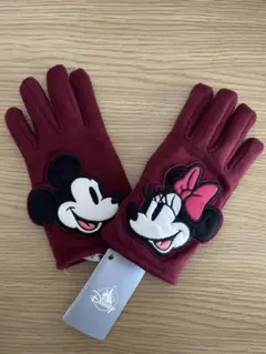 ミッキー＆ミニー手袋　タグ付き