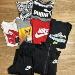 140㎝　Nike Puma Tシャツ　ジャージ　セット　男の子　まとめ売り