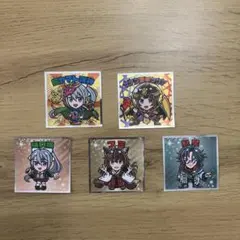 ビックリマンシール　 5枚セット　にじさんじマン2シール