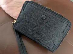 HASHIBAMI 三つ折り財布 ブラックのサムネイル