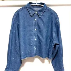 LOWRYSFARMデニムシャツ