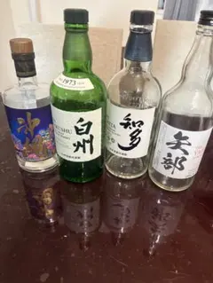 【空瓶】山崎NV・白州NV 2本セット 楽天市場】【ラッピング無料】山崎/白州 NV 700ml 2本箱入ギフト