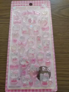 サンリオ ハローキティ ボンボンドロップシール ピンク 第二弾 正規品　1枚