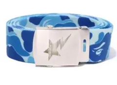 BAPE マルチカラーロゴ レザーベルト NFS 限定品　　Lサイズ BAPE カラフルロゴ レザーベルト NFS 限定品 Lサイズ A BATHING