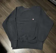 う*)様 チャンピオン　リバースウィーブ　ブラック　濃紺　刺繍タグ 90s 黒