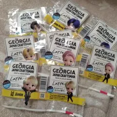 TinyTAN ジョージア ラベル 7枚セット