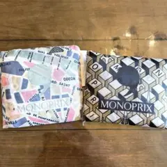 MONOPRIX モノプリ　新作　エコバッグ【新品未使用】2個セット