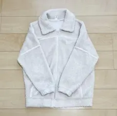 Reebok リーボック フリースジャケット クリーム色