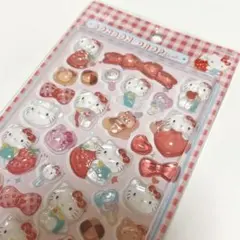 ボンボンドロップシール　サンリオ　ハローキティ　　赤　1点限り