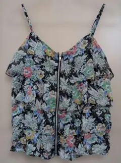 Forever 21 花柄 フリル キャミソール Mのサムネイル