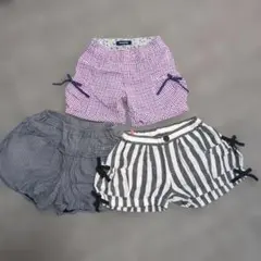 ショートパンツ　3点セット