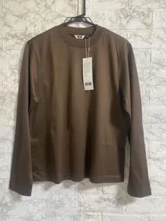 ユニクロユー マーセライズコットンクルーネックt 新品 UNIQLOU