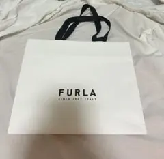 FURLA ショップ袋 中型 ホワイト