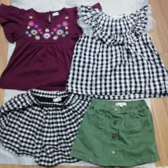 GLOBAL WORK キッズ服セット Sサイズ　おまけ1着　女の子　まとめ売り