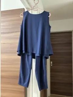 【訳あり】レディース ノースリーブ＆パンツセットアップ