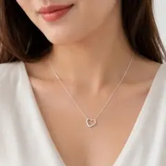 ティファニー オープンハート ミニ ペンダント ネックレス