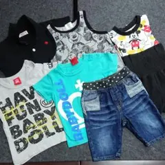 男の子 ベビードール 90サイズ 7点セット