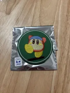 刺繍缶バッチ　KIRBY COLORFUL STORE ワドルディ