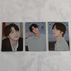 【公式】BTS PTD ミニフォトカード「JIN」3枚セット