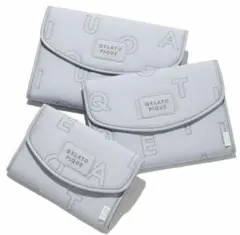 ⭐︎未使用☆ジェラートピケ　アルファベットキルティング　母子手帳ケース　Ｌ