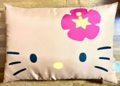 サンリオ ハローキティ 日焼けキティ　フェイスクッション　枕　抱き枕　ぬいぐるみ