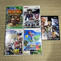 Wii ソフト　5本