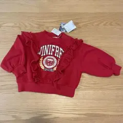 値下げ！早い者勝ち！　MARKEY'S フリル　トレーナー 95