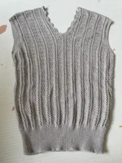 センスオブプレイス　サマーニット　トップス　ベスト