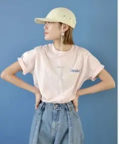 Ungrid カラーエンブロイダリーTee