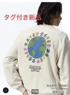 新品タグ付きGU GratefulDeadスウェット プルオーバーｓ