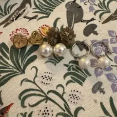 多様なデザインのピアスセット　アクセサリーズブロッサム