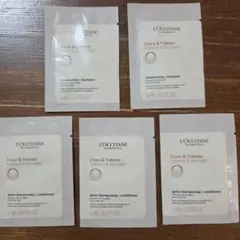 L'OCCITANE Force & Volume サンプル 5点セット