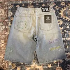 00's D.O.P DENIM Baggy Denim Half Pantsのサムネイル
