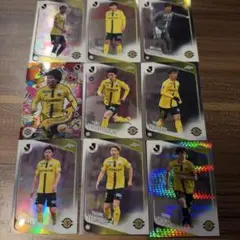 柏レイソル Topps Chrome Jリーグ 9枚セット