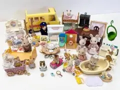 シルバニアファミリーまとめ　ようちえんバス　マロンイヌなど赤ちゃんシリーズ多数